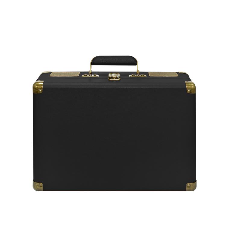 SDRD Wooden Box Karaoke Machine With Wireless Dual Mics All-In-One Speaker System Supports U Disk/TF Card(Black) 
SDRD Wooden Box Karaoke Machine With Wireless Dual Mics All-In-One Speaker System Supports U Disk/TF Card(Black)