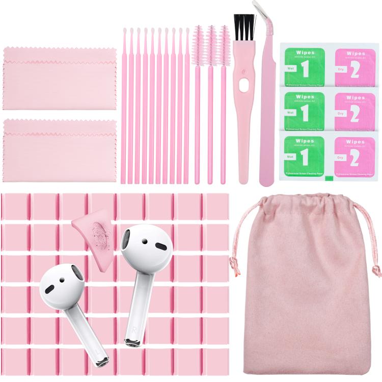 AhaStyle PT178 Earphone Cleaning Kit Keyboard Tablet Electronic Cleaning Tools(Pink)
AhaStyle PT178 Earphone Cleaning Kit Keyboard Tablet Electronic Cleaning Tools(Pink)