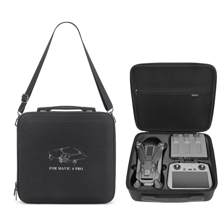 For DJI Mavic 4 Pro Fly More Combo BKANO Shoulder Bag Handbag Storage Box(Black)
For DJI Mavic 4 Pro Fly More Combo BKANO Shoulder Bag Handbag Storage Box(Black)