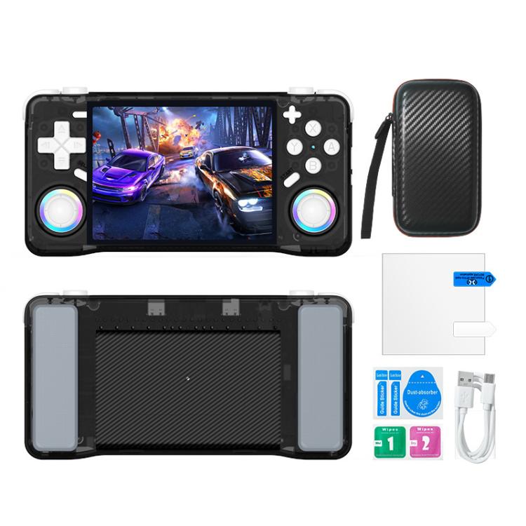 XF35H 3.5-Inch Retro Handheld Game Console With Linux System And RGB Light Pocket Video Game Player 64G(Transparent Black)
XF35H 3.5-Inch Retro Handheld Game Console With Linux System And RGB Light Pocket Video Game Player 64G(Transparent Black)