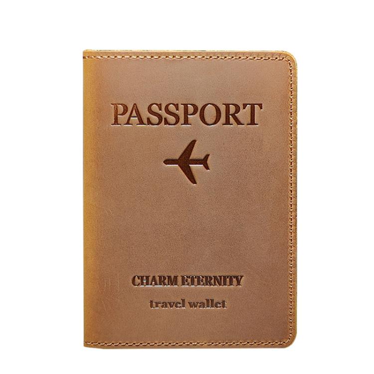 Crazy Horse Leather Passport Holder Ticket Case Travel Document Organizer For Men & Women(Brown)
Crazy Horse Leather Passport Holder Ticket Case Travel Document Organizer For Men & Women(Brown)