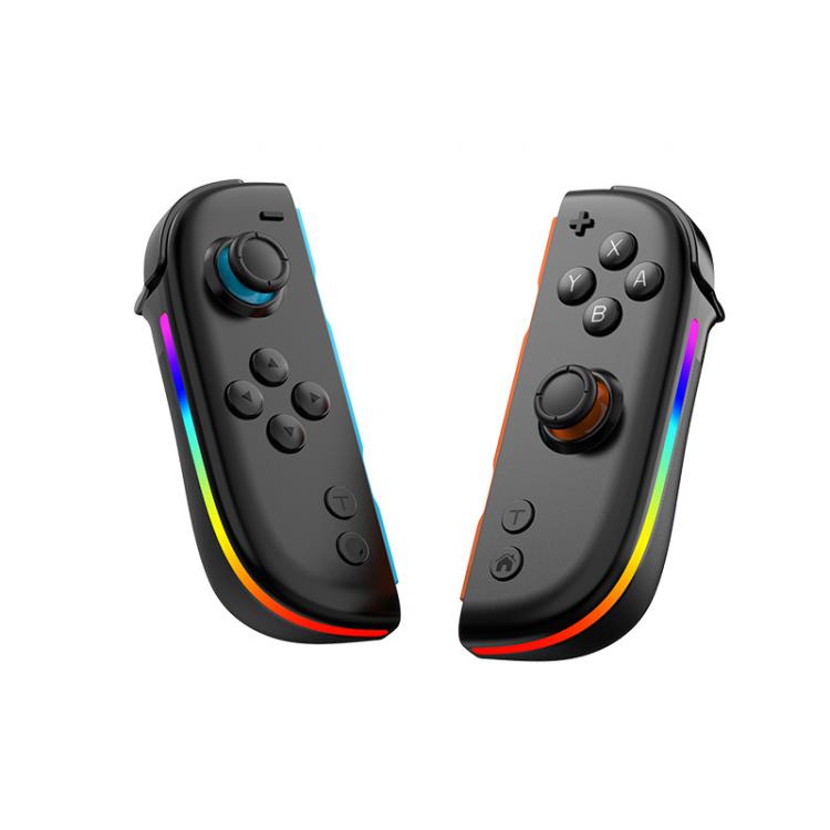 For Nintendo Switch JOY-05 Split Controllers TMR Hall Effect Joysticks, 6-Axis Motion & RGB Lighting(Black)
For Nintendo Switch JOY-05 Split Controllers TMR Hall Effect Joysticks, 6-Axis Motion & RGB Lighting(Black)