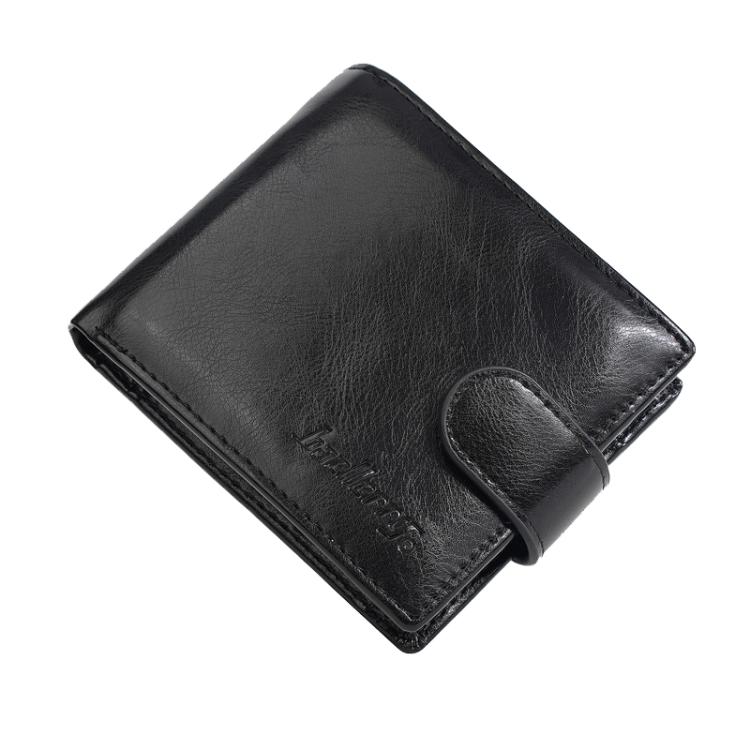 Baellerry D3065 Men Three Fold Short Style Zipper Wallet Snap Closure Multi Card Slot Billfold(Black)
Baellerry D3065 Men Three Fold Short Style Zipper Wallet Snap Closure Multi Card Slot Billfold(Black)