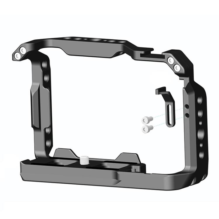 For Sony ZV-E10 II 2nd Generation Camera Cage DSLR Photography Live Streaming Protective Frame Stabilizer Kit(Black)
For Sony ZV-E10 II 2nd Generation Camera Cage DSLR Photography Live Streaming Protective Frame Stabilizer Kit(Black)