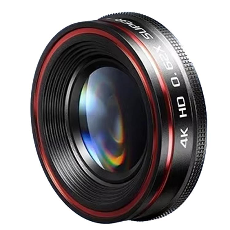 0.62X Wide angle High Definition Camera Mobile Phone Lens With Lens Clip
0.62X Wide angle High Definition Camera Mobile Phone Lens With Lens Clip