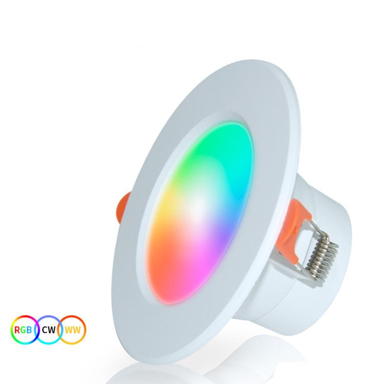 Compatible with Tuya Zigbee Recessed Ceiling Light RGB+CW+WW Dimmable LED Downlight 5W 2.5inch
Compatible with Tuya Zigbee Recessed Ceiling Light RGB+CW+WW Dimmable LED Downlight 5W 2.5inch