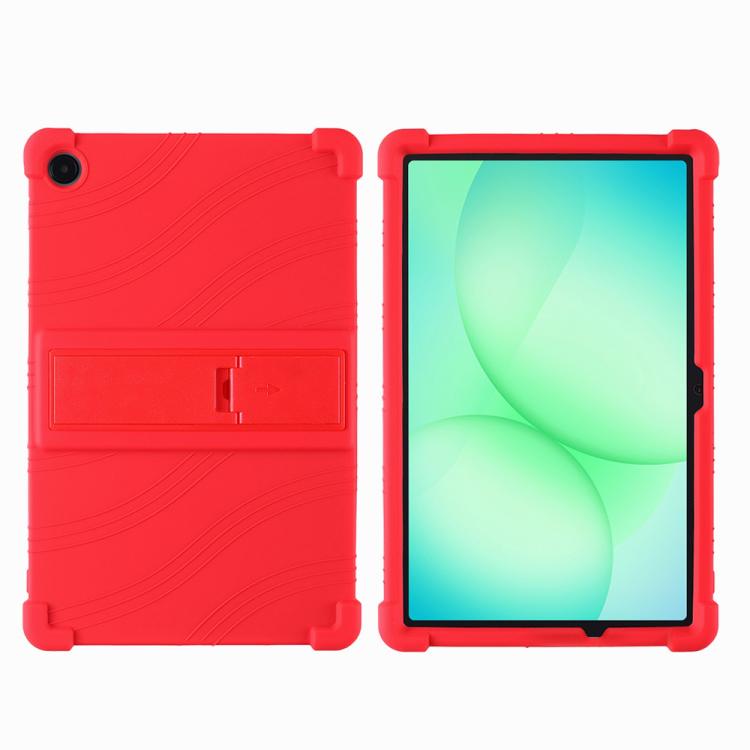 For Samsung Galaxy Tab A11+ Shockproof Silicone Tablet Protective Case With Holder(Red)
For Samsung Galaxy Tab A11+ Shockproof Silicone Tablet Protective Case With Holder(Red)