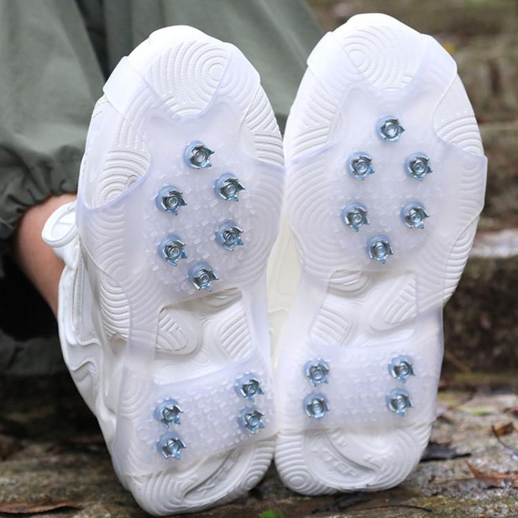AOTU AT616 1pair Outdoor Anti-Fall 10 Teeth Spikes Ice Claws Mountaineering Ice Snow Slip Resistant Shoe Covers, Size: S For 24-33 Shoe Size
AOTU AT616 1pair Outdoor Anti-Fall 10 Teeth Spikes Ice Claws Mountaineering Ice Snow Slip Resistant Shoe Covers, Size: S For 24-33 Shoe Size