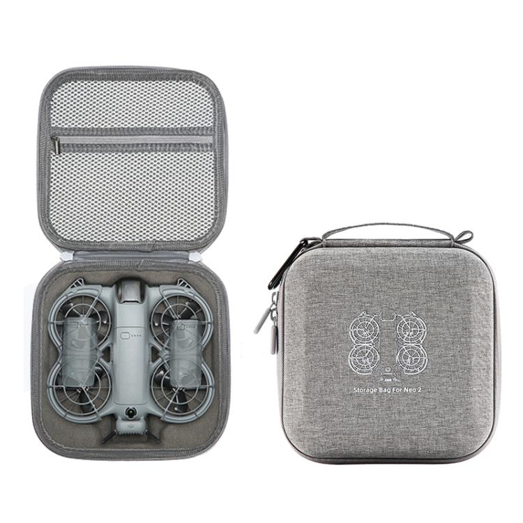 For DJI Neo 2 Drone Mini Hard Case Compact Portable Pouch with Metal Clip(Gray)
For DJI Neo 2 Drone Mini Hard Case Compact Portable Pouch with Metal Clip(Gray)