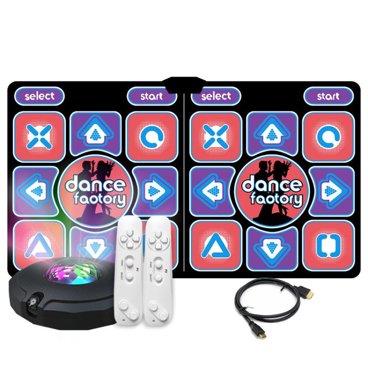 AR Motion-Sensing Dance Mat For TV & PC Wireless Dual-Player Fitness Game Pad With HDMI & 16GB Memory Card, Style: Couple Style
AR Motion-Sensing Dance Mat For TV & PC Wireless Dual-Player Fitness Game Pad With HDMI & 16GB Memory Card, Style: Couple Style