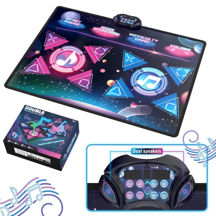Dancing Challenge Playmat Wireless Dance Mat Dual Player Gaming Pad 120x95cm
Dancing Challenge Playmat Wireless Dance Mat Dual Player Gaming Pad 120x95cm