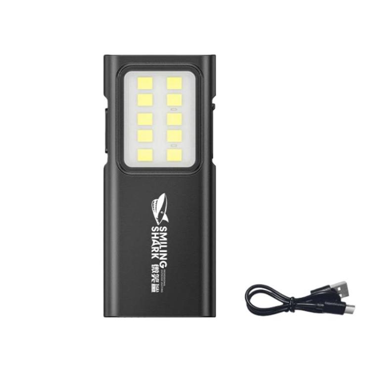 SMILING SHARK TIP-065 Multi-Functional Mini COB Flood Work Light 4-Gear Dimmable Portable Lamp(Black)
SMILING SHARK TIP-065 Multi-Functional Mini COB Flood Work Light 4-Gear Dimmable Portable Lamp(Black)