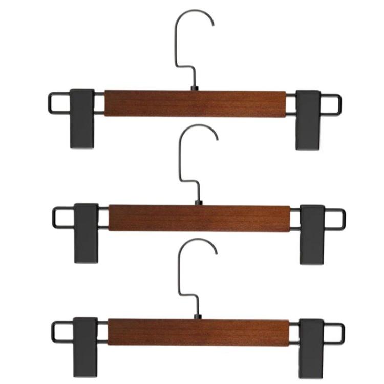 3pcs Household Non-Marking Wooden Pants Hanger Non-Slip Adjustable Hanger For Skirts, Pants, Scarves(Black)
3pcs Household Non-Marking Wooden Pants Hanger Non-Slip Adjustable Hanger For Skirts, Pants, Scarves(Black)