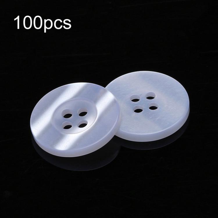 100pcs Pearlescent Resin 4-Hole Buttons Round Decorative Buttons For Shirt Cuffs, Spec: Wide Edge 1cm
100pcs Pearlescent Resin 4-Hole Buttons Round Decorative Buttons For Shirt Cuffs, Spec: Wide Edge 1cm