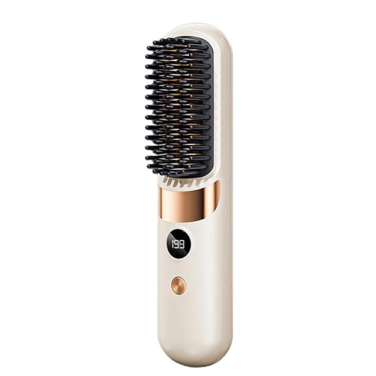 Portable Wireless Digital Display Hair Straightening Brush Negative Ion Hair Care Cordless Styling Comb(White)
Portable Wireless Digital Display Hair Straightening Brush Negative Ion Hair Care Cordless Styling Comb(White)