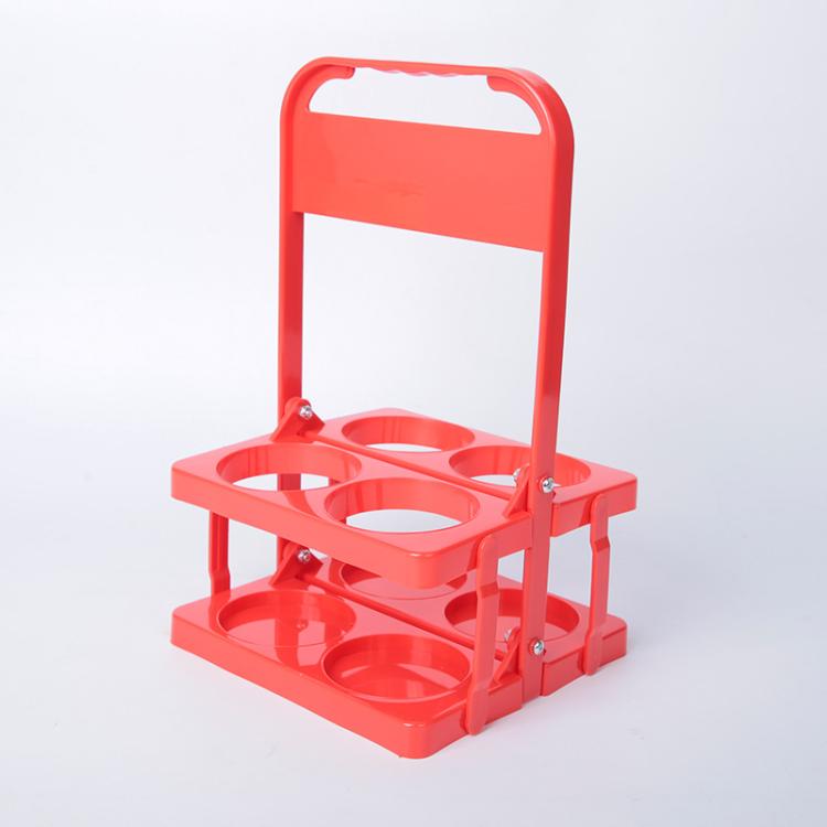 4-Hole Foldable Beer Bottle Carrier Portable Plastic Beverage Caddy with Handle Collapsible Drink Holder Organizer for Wine, Soda, Cocktails(Red)
4-Hole Foldable Beer Bottle Carrier Portable Plastic Beverage Caddy with Handle Collapsible Drink Holder Organizer for Wine, Soda, Cocktails(Red)