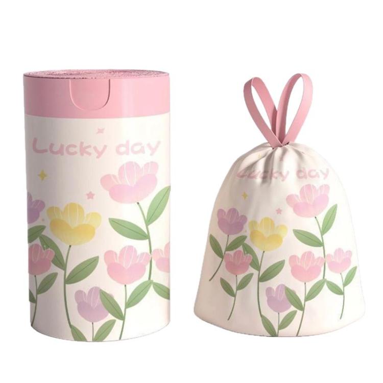 50pcs / roll Household Thickened Portable Garbage Bags Kitchen Disposable Drawstring Trash Bags, Style: Tulip
50pcs / roll Household Thickened Portable Garbage Bags Kitchen Disposable Drawstring Trash Bags, Style: Tulip