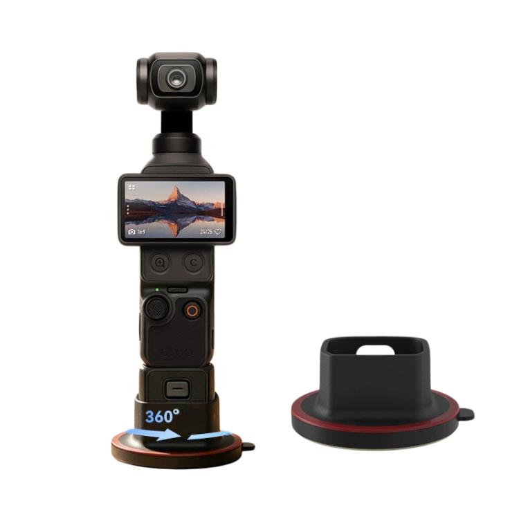 For DJI Osmo Pocket 4/3 Camera 360-degree Swivel Desktop Base Adhesive Stand Non-Slip Fixed Mount(Black Red)
For DJI Osmo Pocket 4/3 Camera 360-degree Swivel Desktop Base Adhesive Stand Non-Slip Fixed Mount(Black Red)