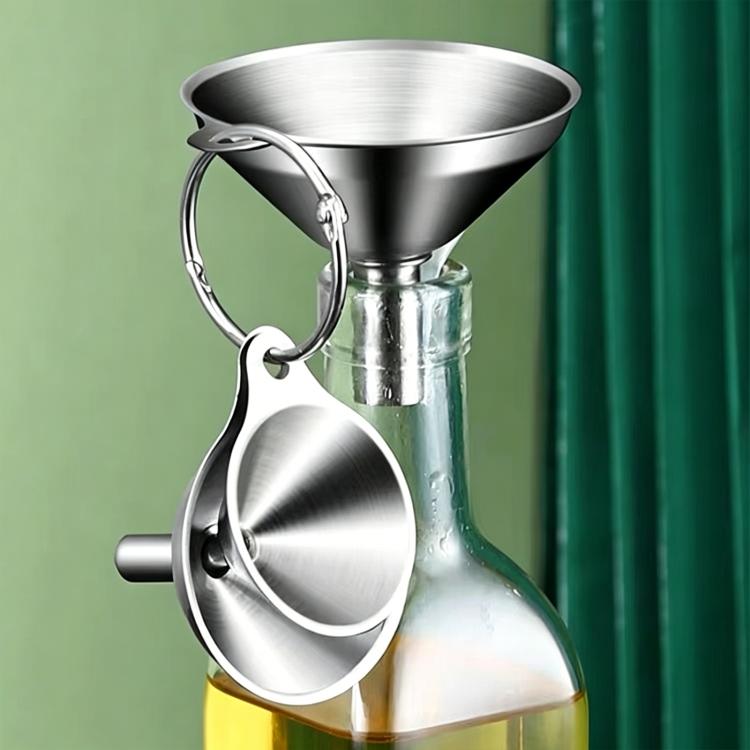 LsCook 3-Piece Set 304 Stainless Steel Sandblasted Funnel Integrated Liquid Dispenser
LsCook 3-Piece Set 304 Stainless Steel Sandblasted Funnel Integrated Liquid Dispenser