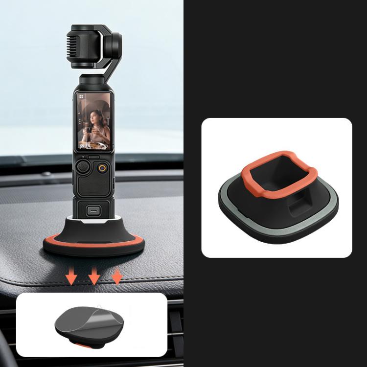 For DJI Osmo Pocket 4/3 Silicone Anti-Slip Base Desktop Support Stand Holder Includes Reusable Nano Adhesive for Car Dashboard(Black)
For DJI Osmo Pocket 4/3 Silicone Anti-Slip Base Desktop Support Stand Holder Includes Reusable Nano Adhesive for Car Dashboard(Black)