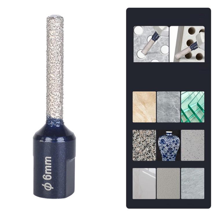 M10 Angle Grinder Hole Saw Glass Stone Hole Enlargement Trimming Head, Size: 6MM
M10 Angle Grinder Hole Saw Glass Stone Hole Enlargement Trimming Head, Size: 6MM