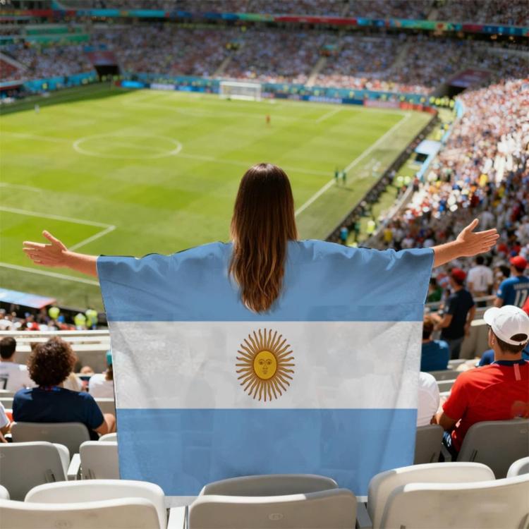 USA-Canadian-Mexican World Cup Fans Capes Flags, Specification: Argentina(90x150cm)
USA-Canadian-Mexican World Cup Fans Capes Flags, Specification: Argentina(90x150cm)