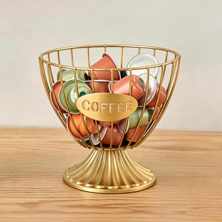 Metal Coffee Capsule Storage Rack, Large-Capacity Snack & Candy Organizer, Spec: Circle Gold
Metal Coffee Capsule Storage Rack, Large-Capacity Snack & Candy Organizer, Spec: Circle Gold