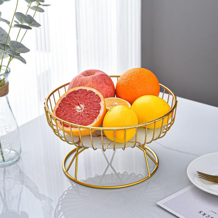 Home Iron Round Fruit & Candy Plate, Desktop Snack & Pastry Tray, Spec: Small White Gold
Home Iron Round Fruit & Candy Plate, Desktop Snack & Pastry Tray, Spec: Small White Gold