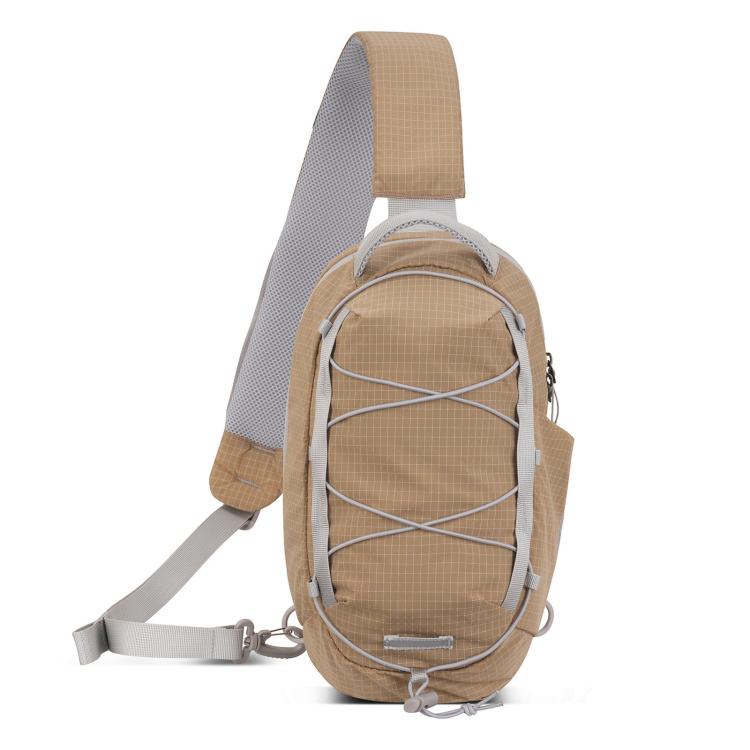 Sports Shoulder Crossbody Bag Lightweight Portable Nylon Waterproof Outdoor Casual Chest Bag(Khaki)
Sports Shoulder Crossbody Bag Lightweight Portable Nylon Waterproof Outdoor Casual Chest Bag(Khaki)