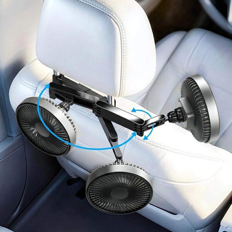 Car Rear Headrest Silent Three-speed Adjustable Cooling Fan(Black Plug-in)
Car Rear Headrest Silent Three-speed Adjustable Cooling Fan(Black Plug-in)
