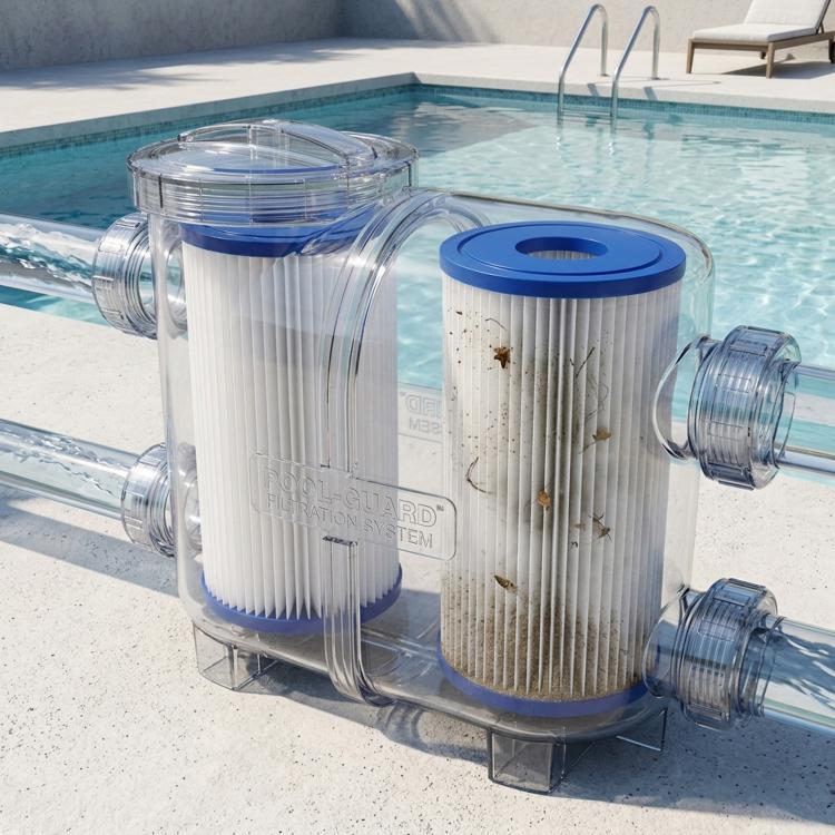 2pcs 20-micron Chiller Swimming Pool Pleated Filter Cartridge, Specification: 5 inch
2pcs 20-micron Chiller Swimming Pool Pleated Filter Cartridge, Specification: 5 inch