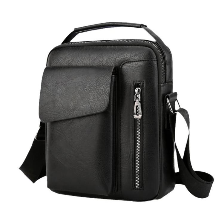 Men Vintage Business Shoulder Bag, Large Capacity Casual Crossbody Bag(Black)
Men Vintage Business Shoulder Bag, Large Capacity Casual Crossbody Bag(Black)