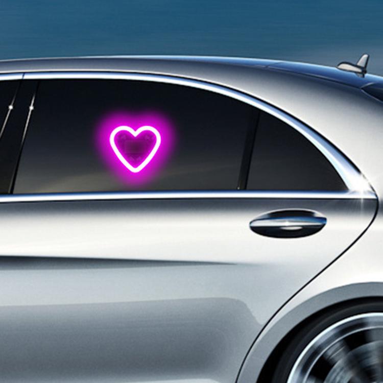 Solar Powered Heart-Shaped Car Ambient Light Smart Modified Neon Light For Vehicle Interior(Pink)
Solar Powered Heart-Shaped Car Ambient Light Smart Modified Neon Light For Vehicle Interior(Pink)