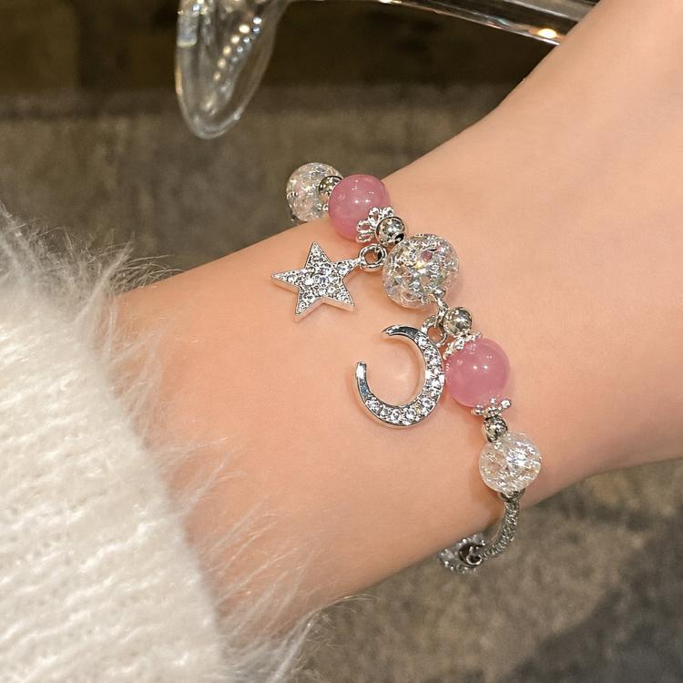 Star Moon Strawberry Quartz Bead Bracelet Women Exquisite Fringe Accessory(M697)
Star Moon Strawberry Quartz Bead Bracelet Women Exquisite Fringe Accessory(M697)