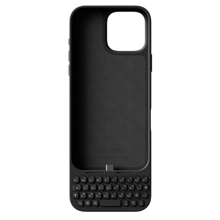 AKKO Magnetic Phone Case External Keyboard For iPhone 16 Pro Max Black
AKKO Magnetic Phone Case External Keyboard For iPhone 16 Pro Max Black
