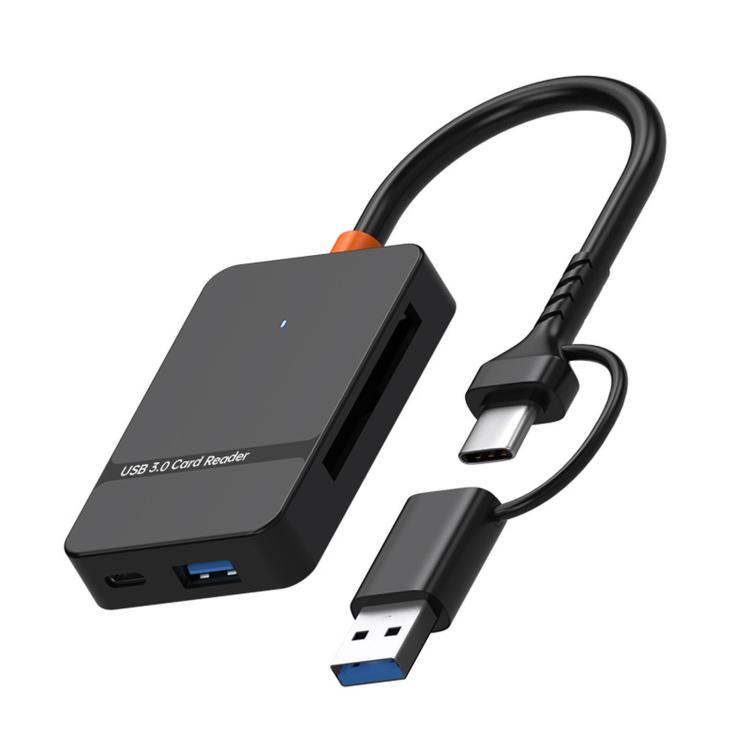 ADS-326 6 In 1 USB / Type-C High-Speed 3.0 Card Reader SD/TF/CF/MS Card Reader
ADS-326 6 In 1 USB / Type-C High-Speed 3.0 Card Reader SD/TF/CF/MS Card Reader