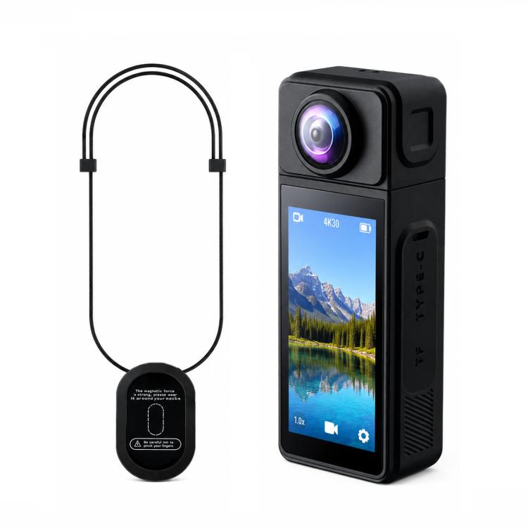 1080P Wearable Body Camera with Magnetic Lanyard Rotatable Lens WiFi Mini Vlog Action Cam EIS Video Recorder
1080P Wearable Body Camera with Magnetic Lanyard Rotatable Lens WiFi Mini Vlog Action Cam EIS Video Recorder