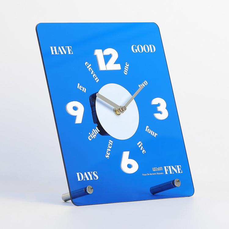 wozoom Modern Minimalist Desk Clock Acrylic Mirror Table Clock With Silent Non-Ticking Quartz Movement(Blue)
wozoom Modern Minimalist Desk Clock Acrylic Mirror Table Clock With Silent Non-Ticking Quartz Movement(Blue)