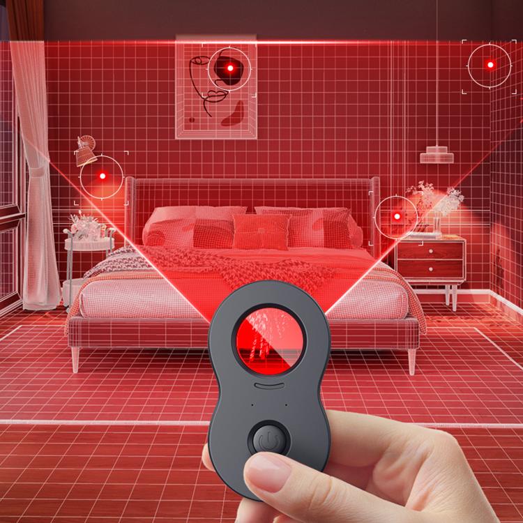 TC168 Anti-Spy Hidden Camera Detector Infrared Bug Finder With Motion Vibration Alarm(Black)
TC168 Anti-Spy Hidden Camera Detector Infrared Bug Finder With Motion Vibration Alarm(Black)