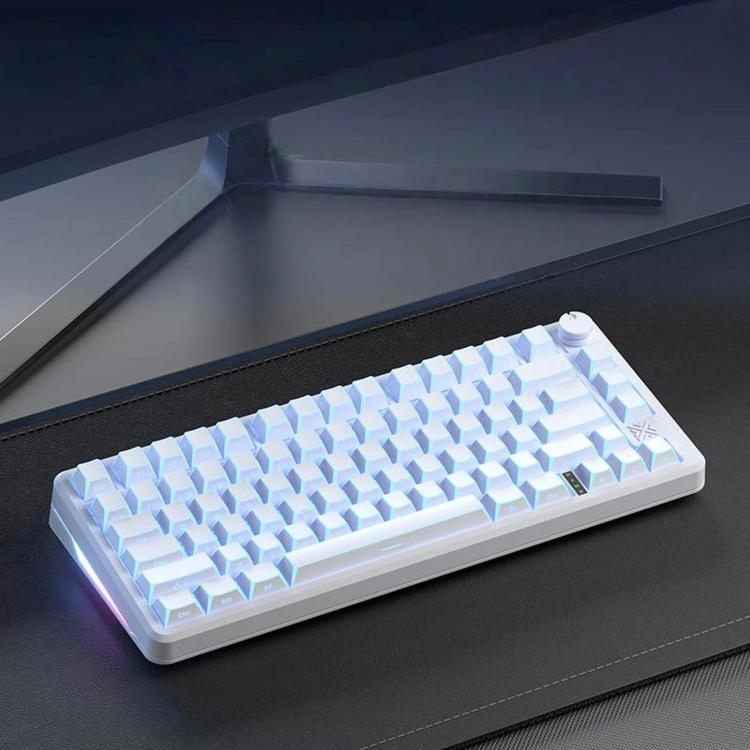 FURYCUBE 80-Key Tri-Mode Wired/Wireless 2.4G + Bluetooth Mechanical Keyboard(White Side-Printed)
FURYCUBE 80-Key Tri-Mode Wired/Wireless 2.4G + Bluetooth Mechanical Keyboard(White Side-Printed)