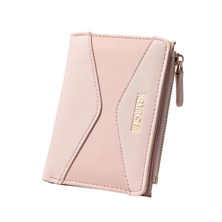 RECHRSLM 6614-2 Color Block Short Women Wallet Simple 2-Fold Student Card Holder(Pink)
RECHRSLM 6614-2 Color Block Short Women Wallet Simple 2-Fold Student Card Holder(Pink)