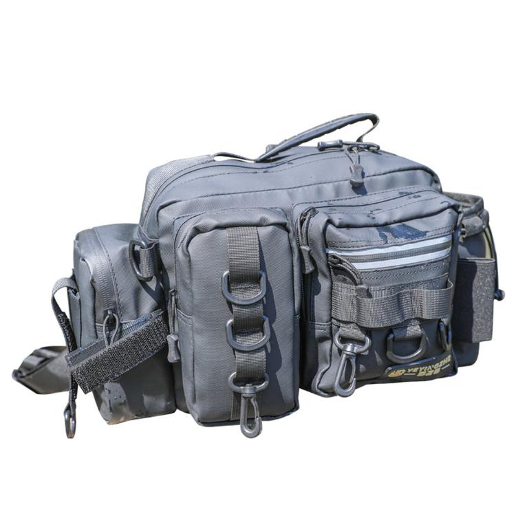 YEYINGZHE Waterproof Fishing Tackle Bag Multifunctional Crossbody Shoulder Sling Pack With Rod Holder(Black)
YEYINGZHE Waterproof Fishing Tackle Bag Multifunctional Crossbody Shoulder Sling Pack With Rod Holder(Black)
