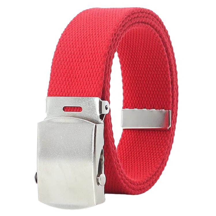 Men Canvas Web Belt 32mm Narrow Casual Belts With Slider Automatic Buckle, Length: 115cm(Red)
Men Canvas Web Belt 32mm Narrow Casual Belts With Slider Automatic Buckle, Length: 115cm(Red)