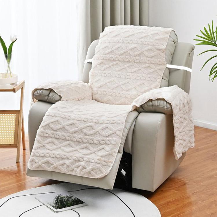 Fleece Recliner Chair Cover Non-Slip T-Shape Sofa Slipcover With Buckle Strap, Spec: Single-seater(Beige)
Fleece Recliner Chair Cover Non-Slip T-Shape Sofa Slipcover With Buckle Strap, Spec: Single-seater(Beige)