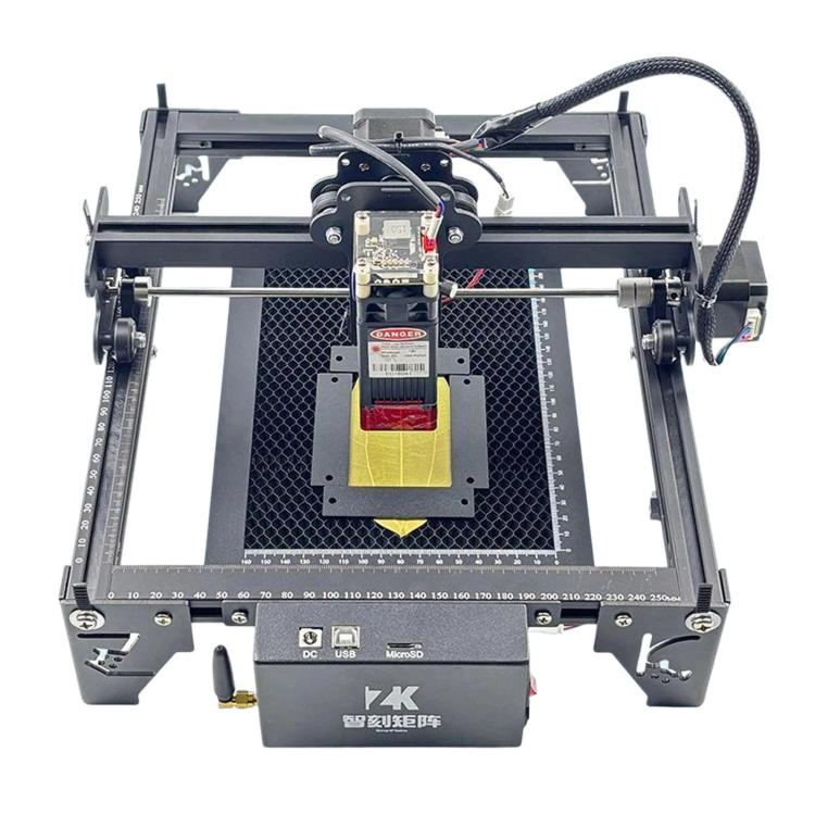 Portable Leaf Laser Engraver Mini Marking Machine For Photo Stainless Steel & Wood EU Plug(5W)