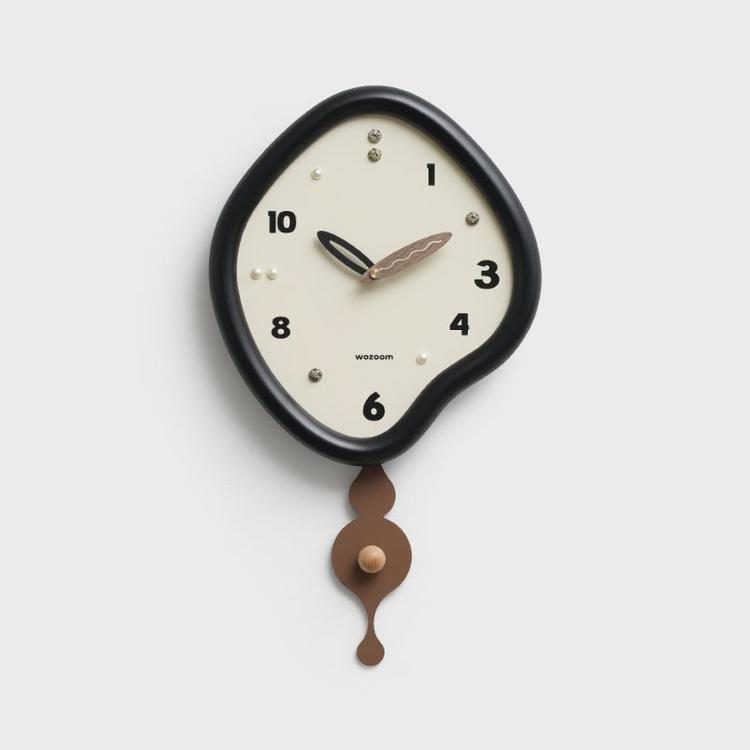 wozoom Irregular Pendulum Wall Clock Silent Quartz Clock For Living Room Decor(Black)
wozoom Irregular Pendulum Wall Clock Silent Quartz Clock For Living Room Decor(Black)