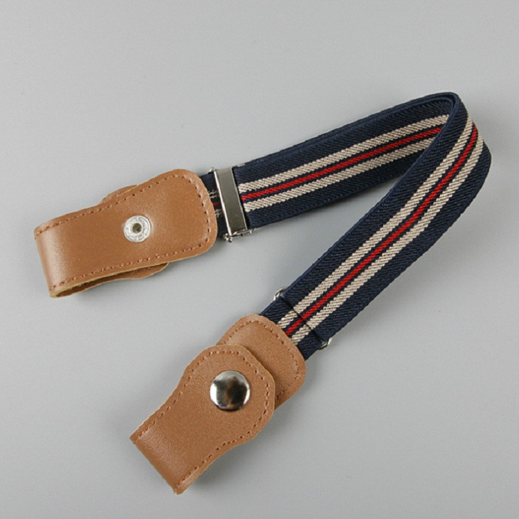 Snap Version Children Weaving Cloth Elastic Force Belt(Navy Blue White Red Stripes)
Snap Version Children Weaving Cloth Elastic Force Belt(Navy Blue White Red Stripes)