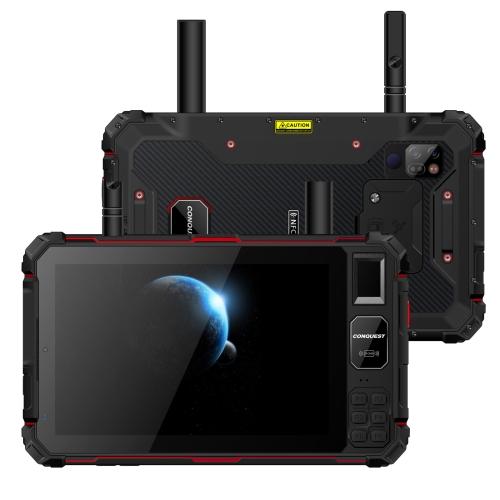 CONQUEST S22 5G Walkie Talkie Rugged Phone Tablet, 1D/2D Barcode Scanner, 6GB+128GB, Dual Back Cameras, Night Vision Camera,IP68/IP69K Waterproof Dustproof Shockproof, Face ID & Fingerprint Identification, 8.0 inch Android 11 MTK6873 Dimensity 800 Octa Co
CONQUEST S22 5G Walkie Talkie Rugged Phone Tablet, 1D/2D Barcode Scanner, 6GB+128GB, Dual Back Cameras, Night Vision Camera,IP68/IP69K Waterproof Dustproof Shockproof, Face ID & Fingerprint Identification, 8.0 inch Android 11 MTK6873 Dimensity 800 Octa Co