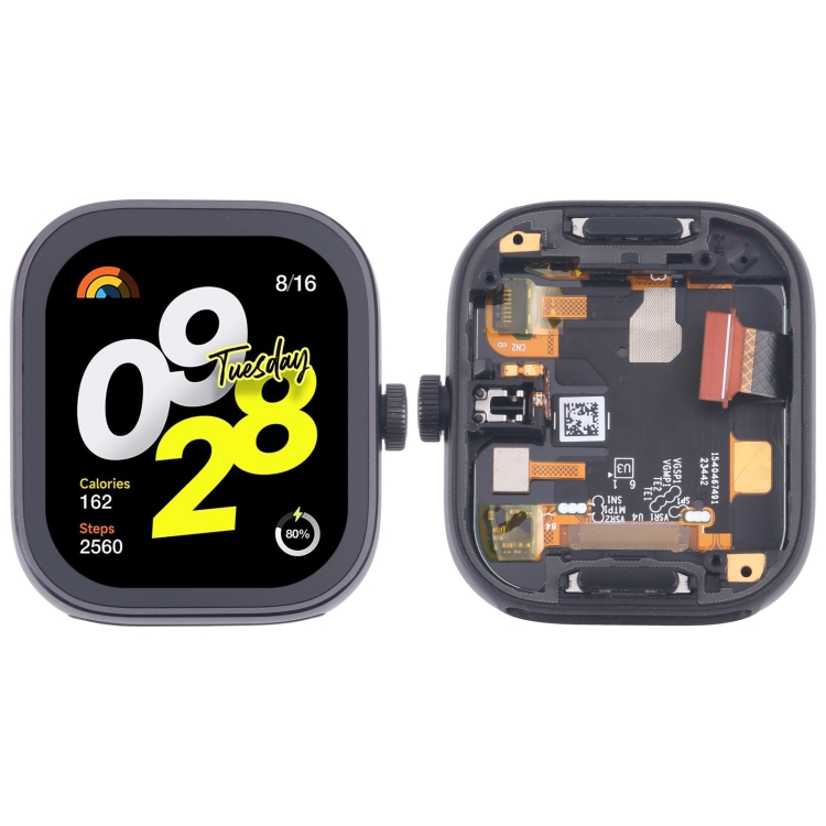 For Xiaomi Redmi Watch 4 Original LCD Screen Digitizer Full Assembly with Frame (Black)
For Xiaomi Redmi Watch 4 Original LCD Screen Digitizer Full Assembly with Frame (Black)