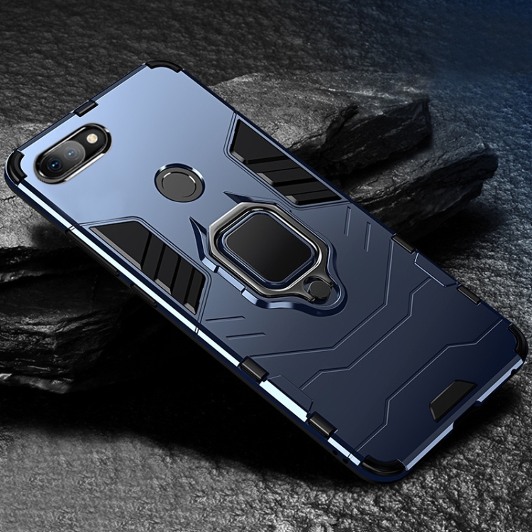 PC + TPU Shockproof Protective Case with Magnetic Ring Holder for Xiaomi Mi 8 Lite (Navy Blue)
PC + TPU Shockproof Protective Case with Magnetic Ring Holder for Xiaomi Mi 8 Lite (Navy Blue)